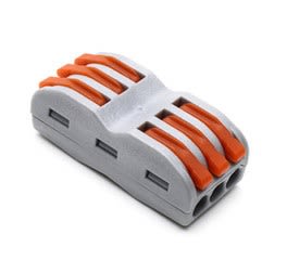 Conector Unión Universal 2,5 a 4 mm Triple (WAGO)