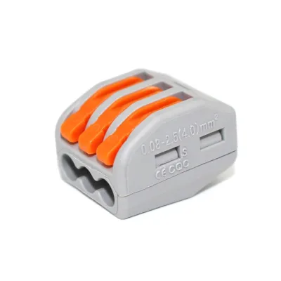 Conector Universal 2,5 a 4 mm Triple (WAGO)
