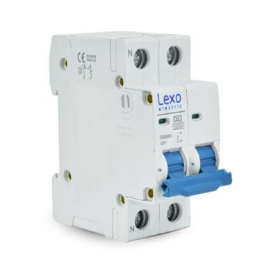 Interruptor Automático Tipo C 2P 16A