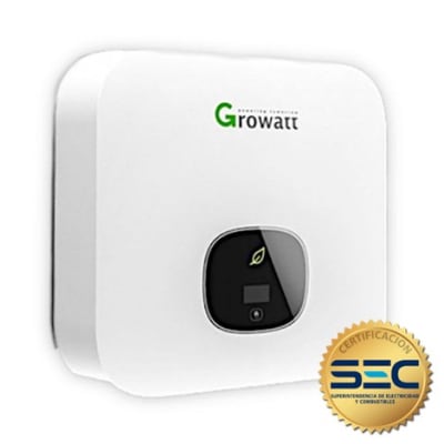 INVERSOR ON GRID 6000W GROWATT MIN 6000TL-X2 AFCI