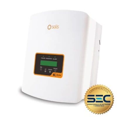 Ginlong Inversor On Grid Solis Mini 2000W Certificado SEC