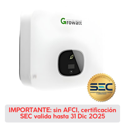 Inversor On Grid 5000W Growatt MIN5000TL-X