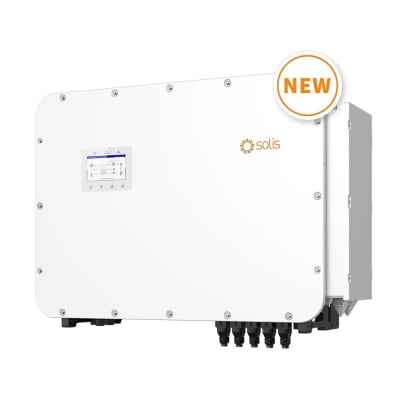 Inversor Hibrido Solis S6 Trifásico 125kW, Batería: 300-950V, PV:1000V Max.