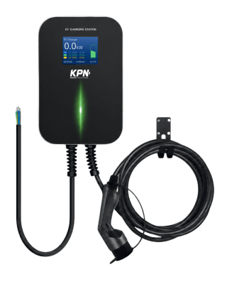 Cargador auto electrico domiciliario wallbox ac, 7.4 kw, tipo 2 DLB