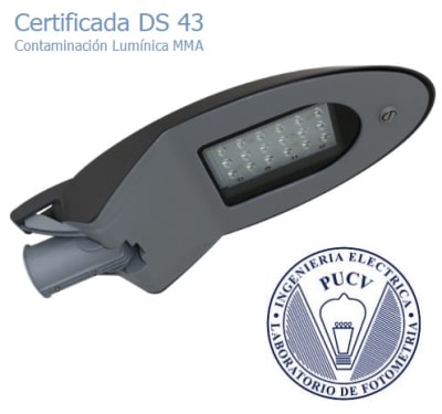 Luminaria LED 40W 12V DS43 para Alumbrado Público