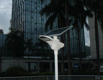 Luminaria Solar LED DS-43 40W 4000 Lm con Panel Ajustable