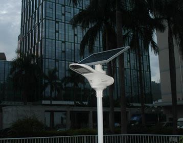 Luminaria Solar LED 30W 3100 Lm con Panel Ajustable