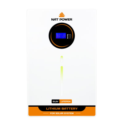 Batería de Litio 100Ah 5.12kWh 51.2V NAT POWER