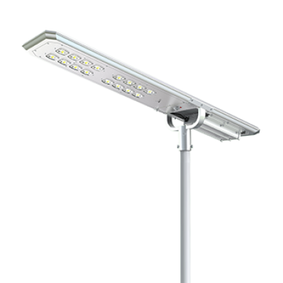 Luminaria Solar LED 100W 100 Lm/W para Poste de Alumbrado