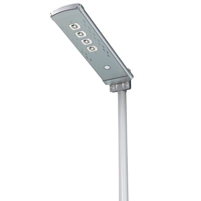 Luminaria Solar LED 30W 140 Lm/W para Poste de Alumbrado