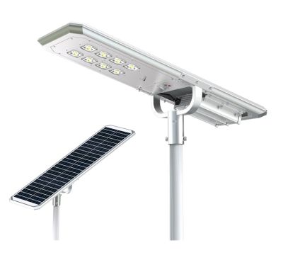 Luminaria Solar LED 60W 160 Lm/W para Poste de Alumbrado