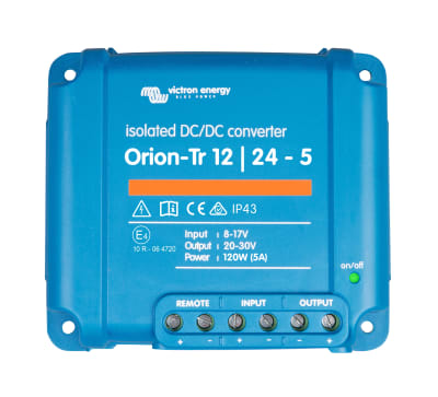 Victron Convertidor DC/DC Orion-TR 12/24 5A (120W) Aislado