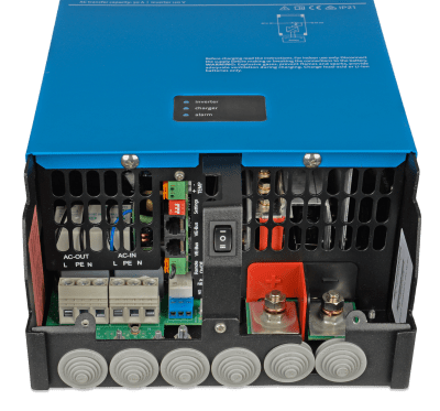 Inversor Cargador Victron Multiplus 2000VA 48V 230V 50Hz carga 25A, conmutación 32A