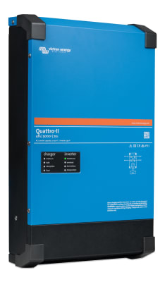 Victron Inversor Cargador Quattro II 48V 5000VA 230V 50Hz carga 120A, conmutación. 50A
