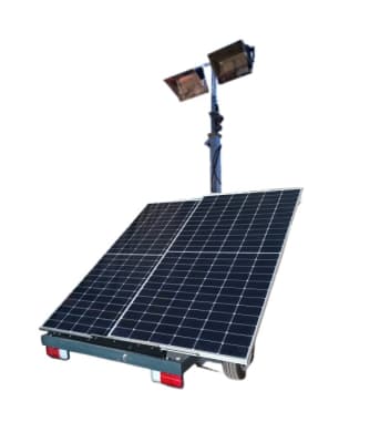 Torre Iluminación Solar 22.000 Lúmenes DS-43 10 Horas