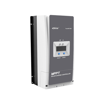 Regulador de Carga EPEVER 150V 80A 12/24/48V con Pantalla LCD MPPT