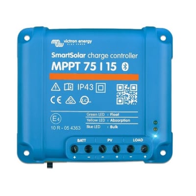 Regulador de Carga Victron SmartSolar 75V 15A 12/24V MPPT