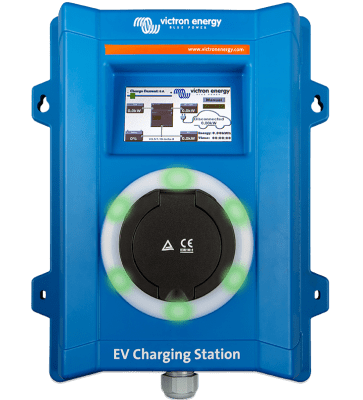 Victron Estación de Carga Vehículo Electrico 7kW Monofásico 22kW Trifásico