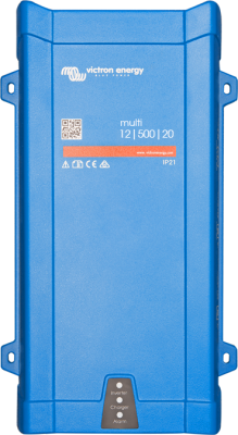 Inversor Cargador Victron Multi 24V 500VA 230V 50Hz carg. 10A, conmut. 16A