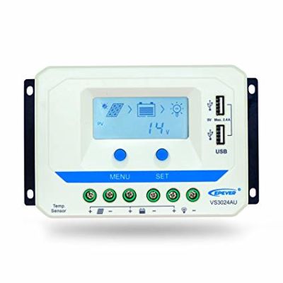 Controlador EPSolar 45A 12/24/36/48V y Pantalla LCD