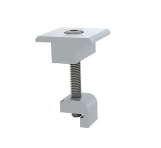 Unión Placa 30mm para Rieles para Paneles Solares