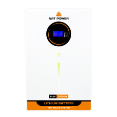 Batería de Litio 100Ah 5.12kWh 51.2V NAT POWER