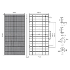 Panel Solar 590W Mono TOPCON TW Solar