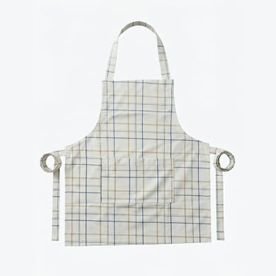 Pechera ajustable cuadrille blanco2
