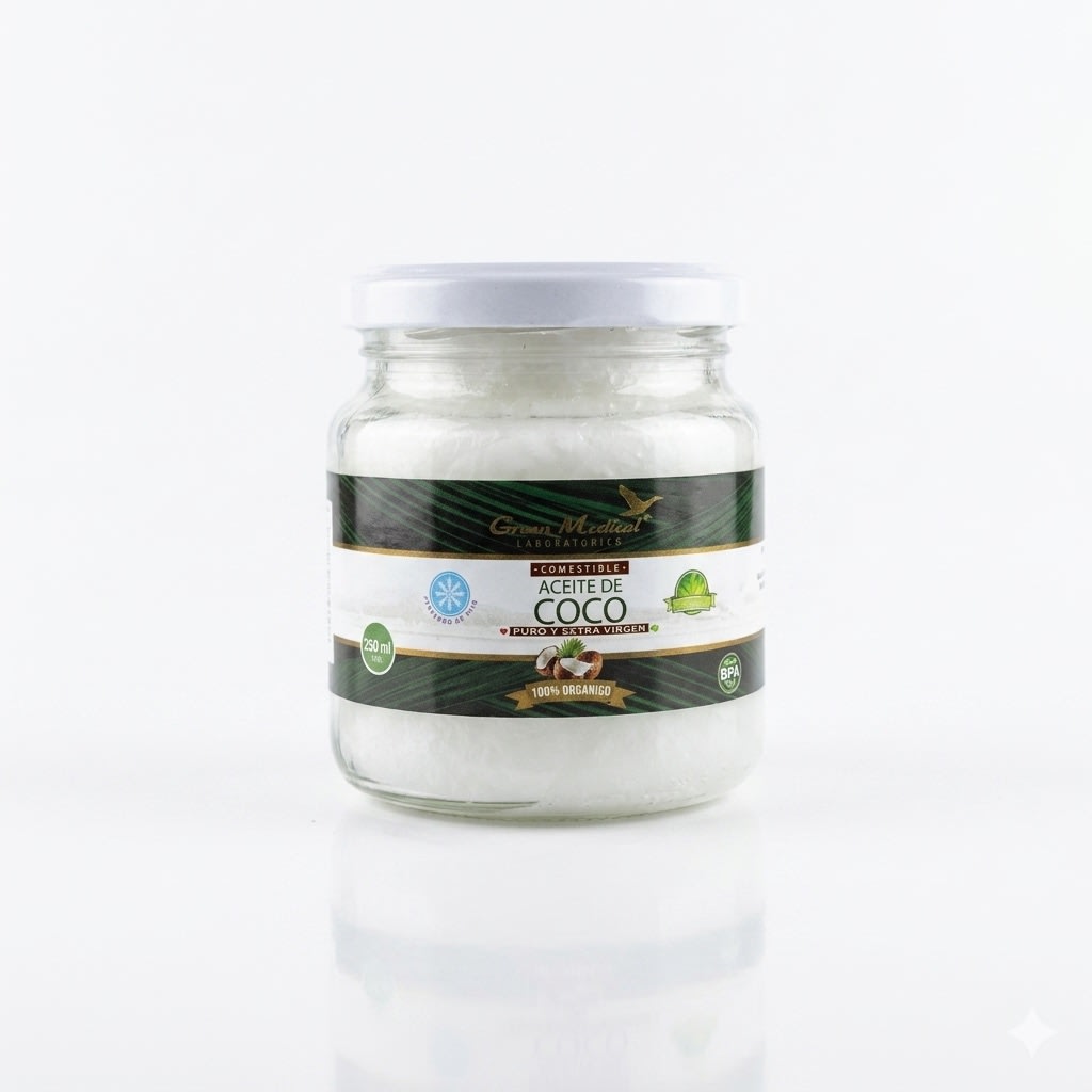 ACEITE DE COCO 100% ORGANICO GREEN MEDICAL1