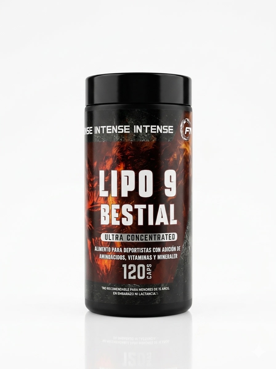 LIPO 9 BESTIAL FNL: EL POTENTE QUEMADOR DE GRASA TERMOGENICO1