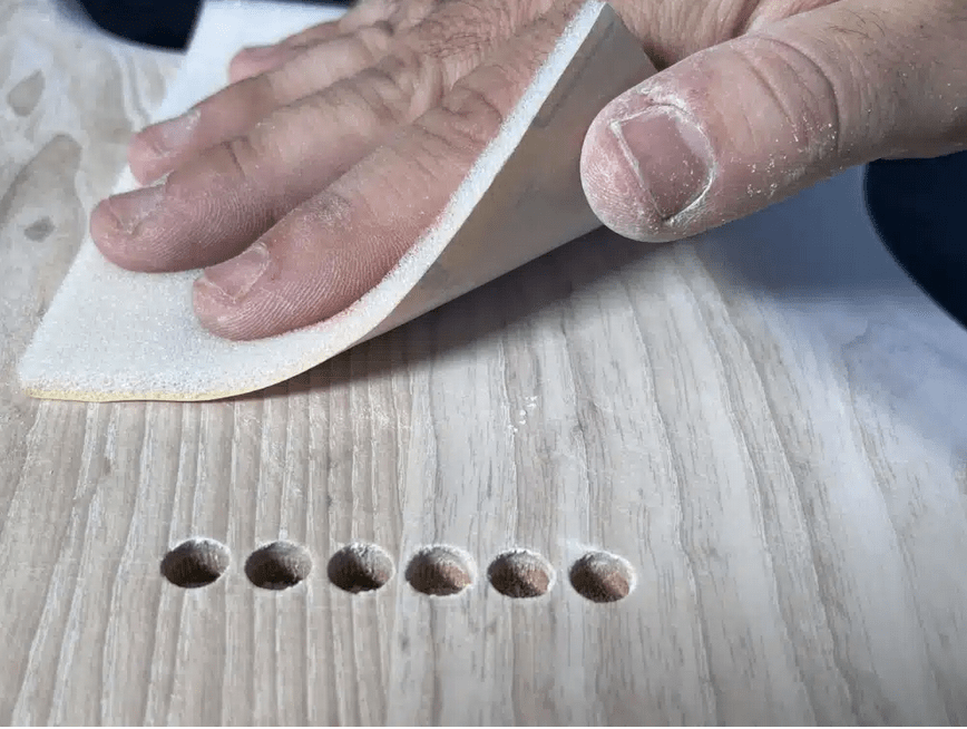 Como Rellenar El Poro de La Madera