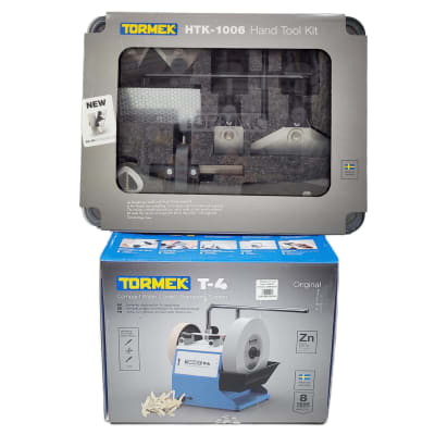 Pack Afiladora Tormek Mod: TORMT4 + Kit de Guias de Afilado HTK-10061