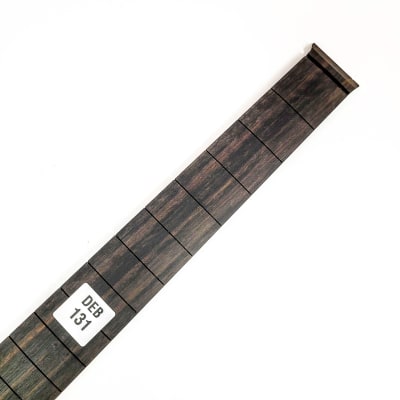Diapasón Ranurado DEB-131 de Ébano Africano Especial para Guitarra Tipo Fender Escala 25.5