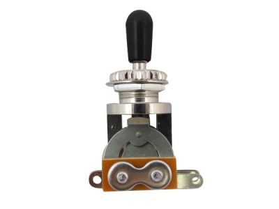 Switch 3-Way Corto para Les Paul. Mod: DM-20S. Perilla Black1