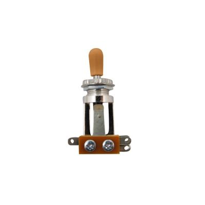 Switch 3-Way Largo para Les Paul. Mod: DM-20L. Perilla Amber1