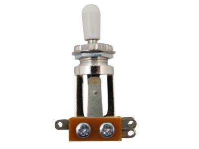 Switch 3-Way Largo para Les Paul. Mod: DM-20L. Perilla White1