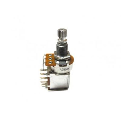 Potenciometro Push-Pull Mod: P16W18. 250K A. Hecho en Japón1