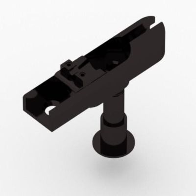 Carril para Cuerdas. Mod: 5A100BL (Bajas). Black2