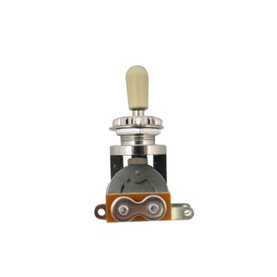 Switch 3-Way  Corto para Les Paul. Mod: DM-20S. Perilla Beige1