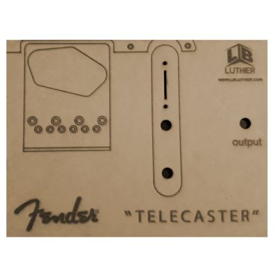 Plantilla para armado de Electrónica de Telecaster1