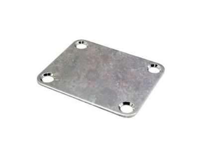 Neck Plate Estilo Fender. Mod: NBS-3 Color: Aged-Chrome1