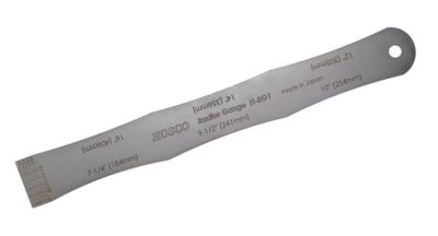 Regla Metálica Medición de Radios1