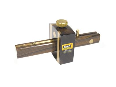 Gramil de Precision de Madera  Ebano y Bronce1