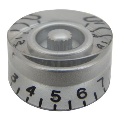 Perilla Plastica Lisa. Metalizada.  SG, Gibson, Les Paul. Mod: KM-1101