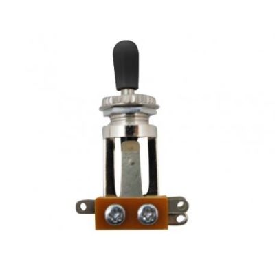 Switch 3-Way Largo para Les Paul. Mod: DM-20L. Perilla Black1