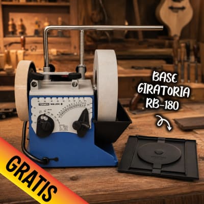 Afiladora Profesional Tormek T4 para Herramientas + Base Giratoria RB-180 GRATIS1