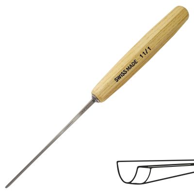 Gubia No 11 en U de 1 mm de ancho1