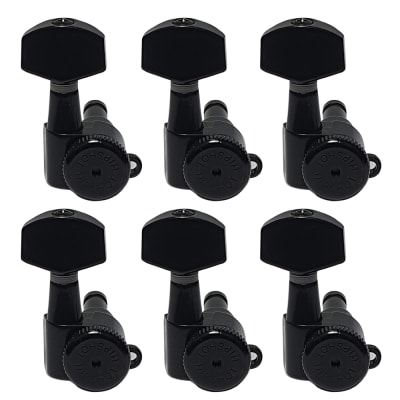 Clavijero 6L con Locking. Mod 6K1EL0B-STAG. Boton: 07. Color Black1