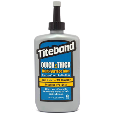 Titebond Quick and Thick. 8 oz / 237 ml1