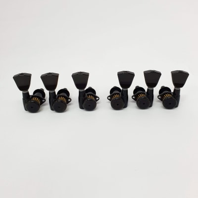 Clavijero Tipo Gibson 3L-3R con Locking. Mod 6GL0B-D04. Color Black1